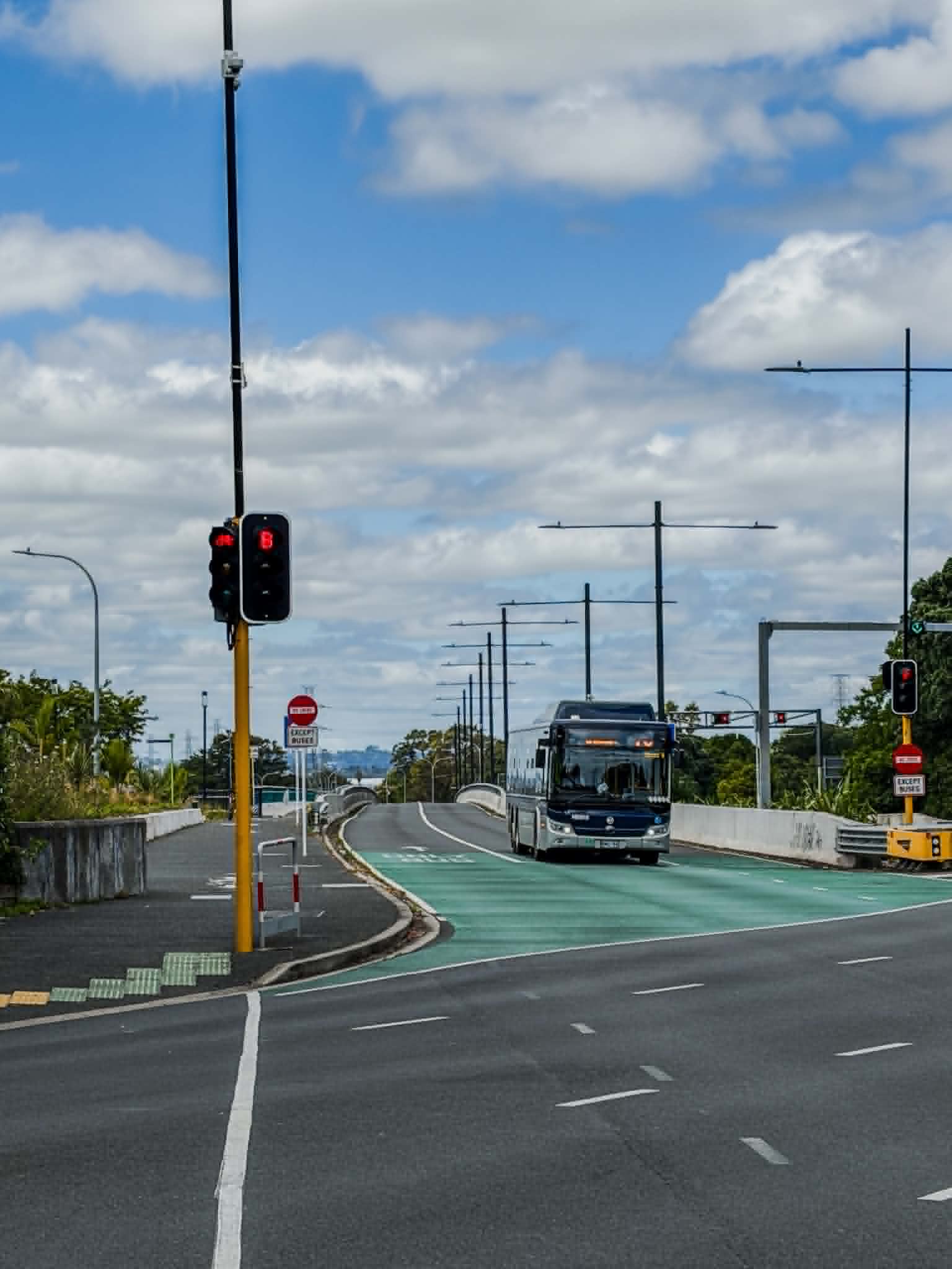 Eastern Busway Auckland AMETI construction