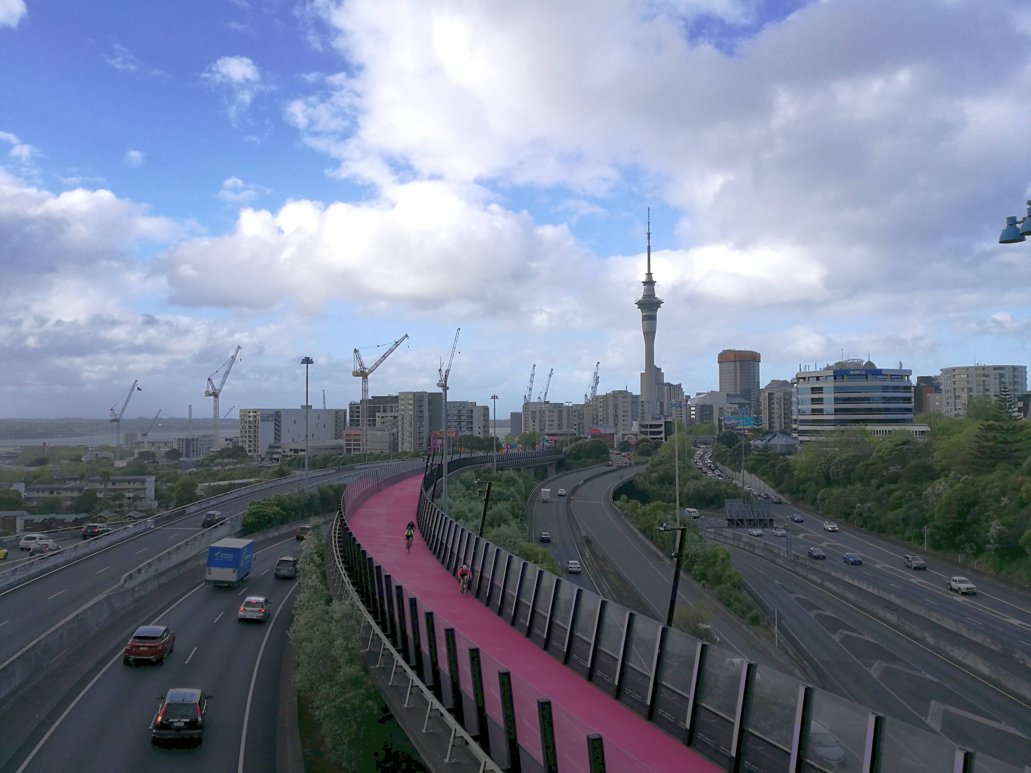 City Centre Cycleways Auckland Victoria Street Karangahape
