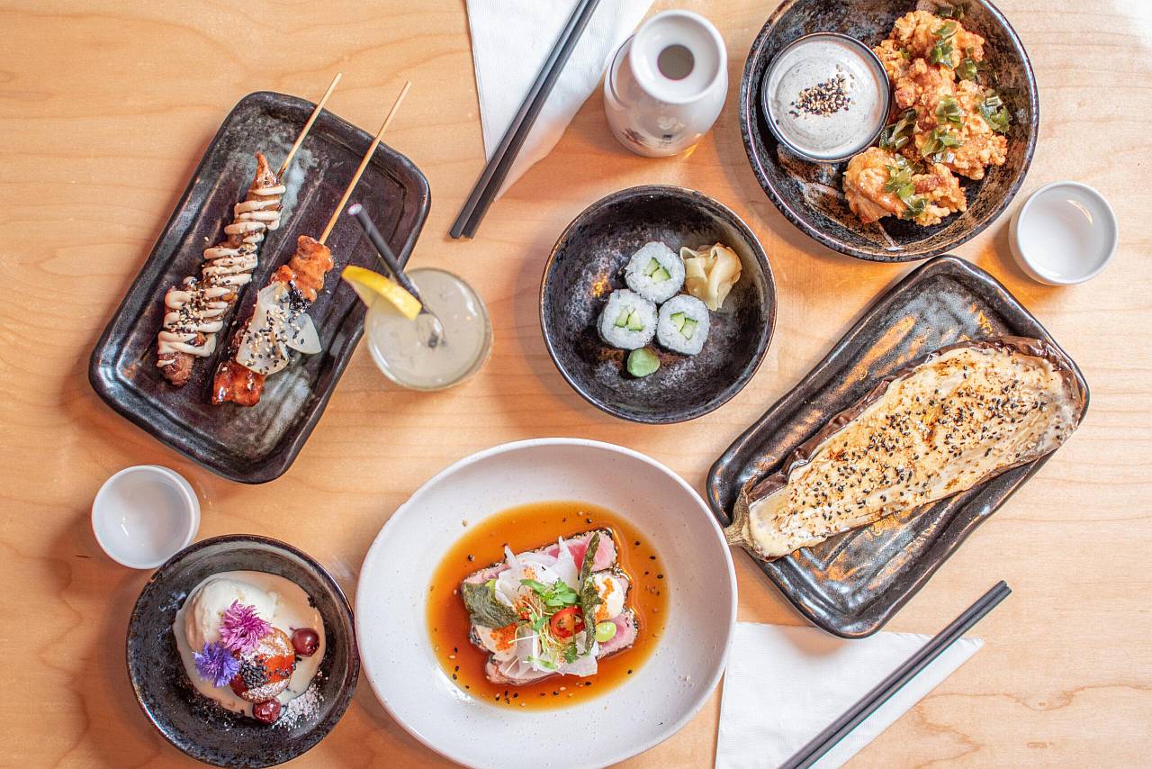 Mr Tanaka's Japanese Restaurant Main Highway Ellerslie Auckland yakitori sashimi
