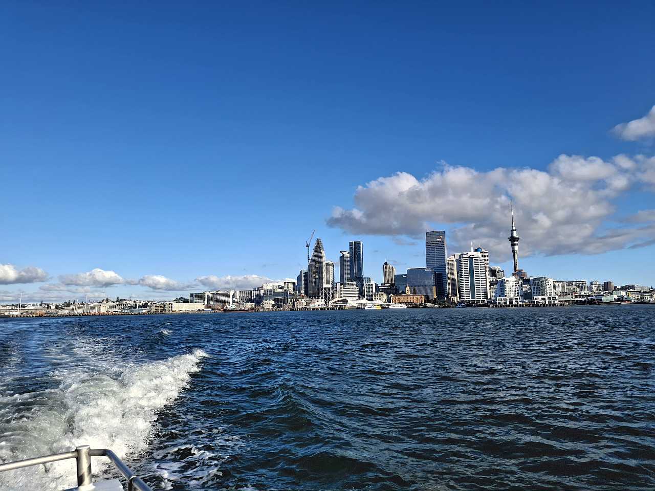 Auckland ferry routes map