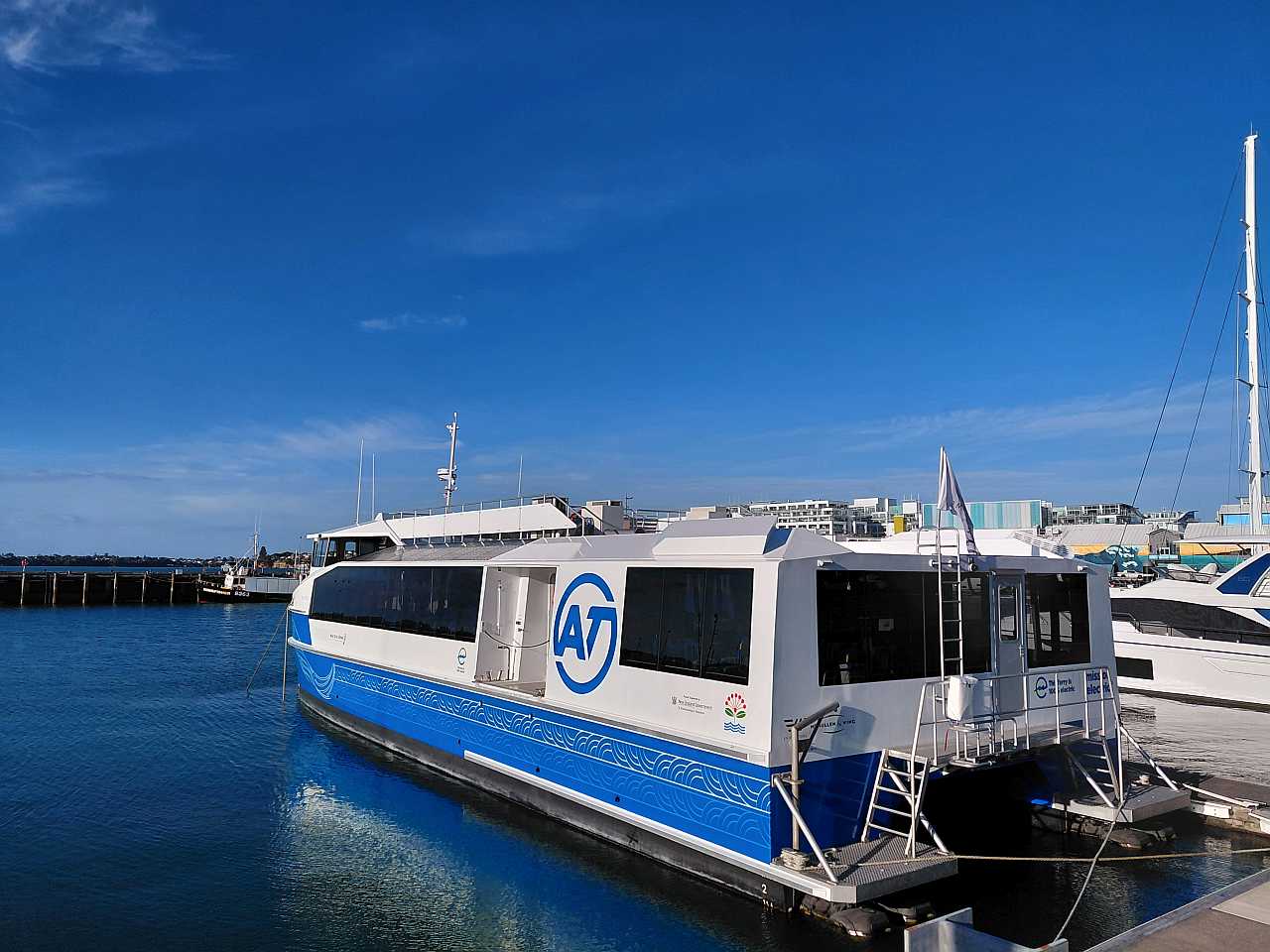 AT HOP card ferry Auckland