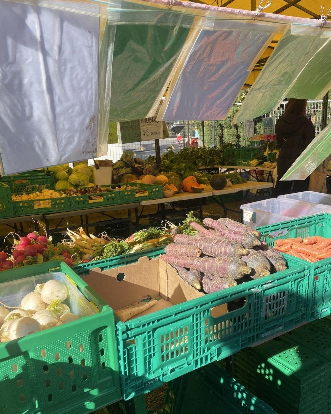 Karangahape Farmers Market Hopetoun Alpha Beresford Square Auckland fresh produce