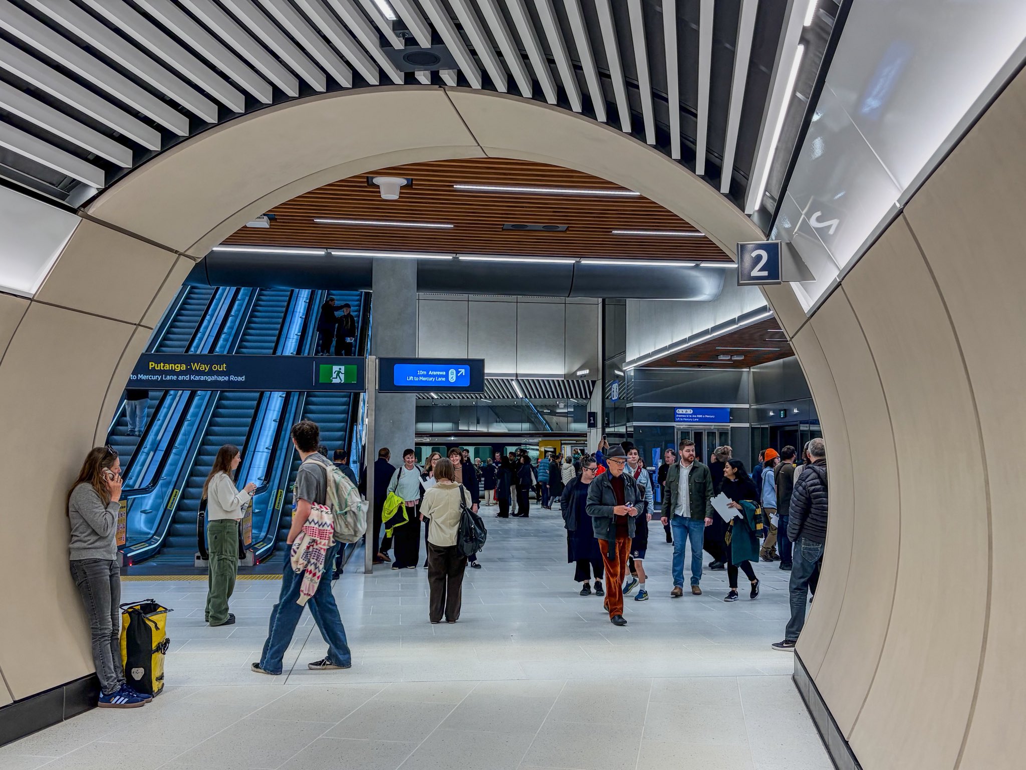 Karanga-a-Hape Station Auckland City Rail Link