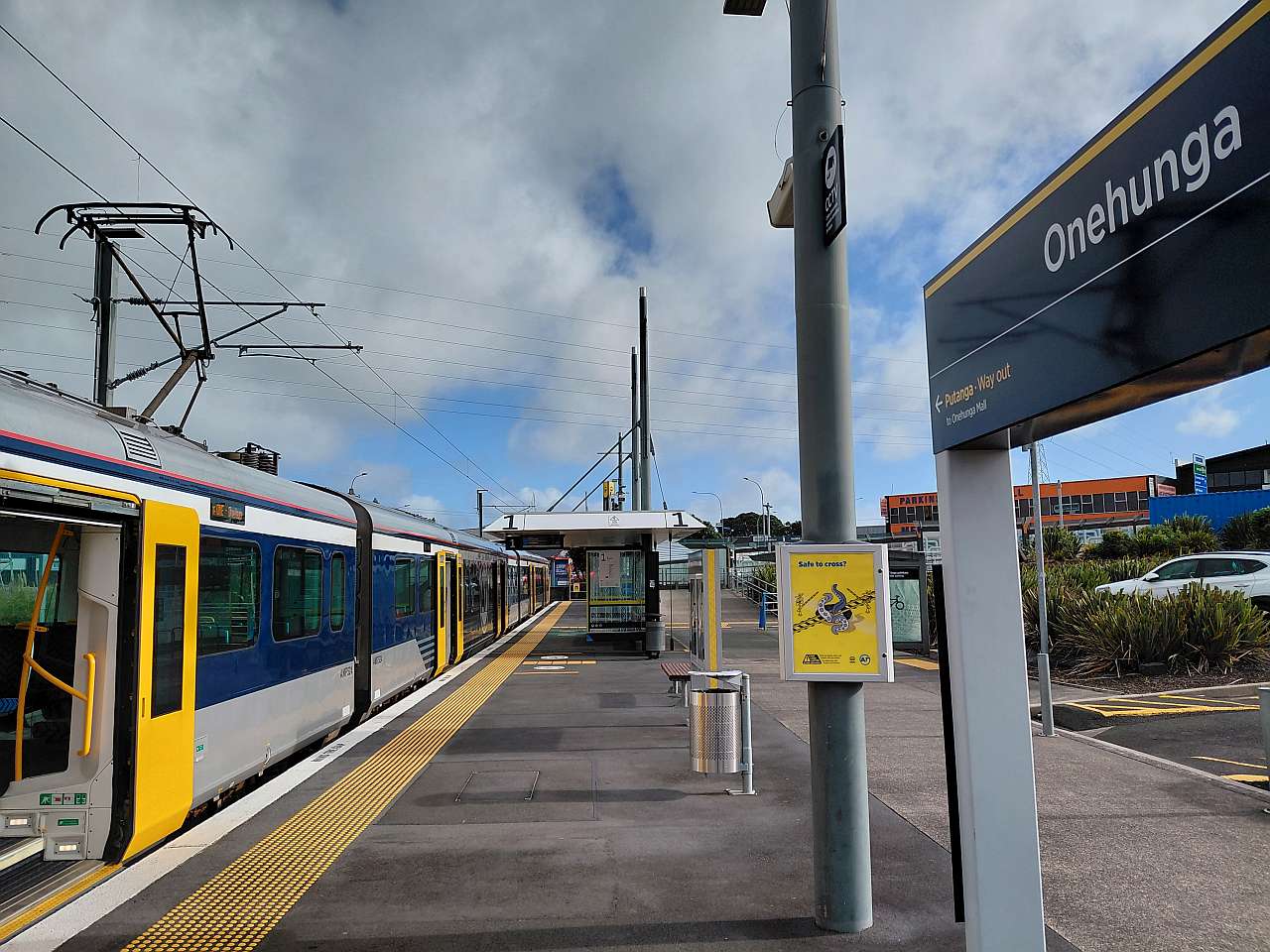 Onehunga train station Auckland