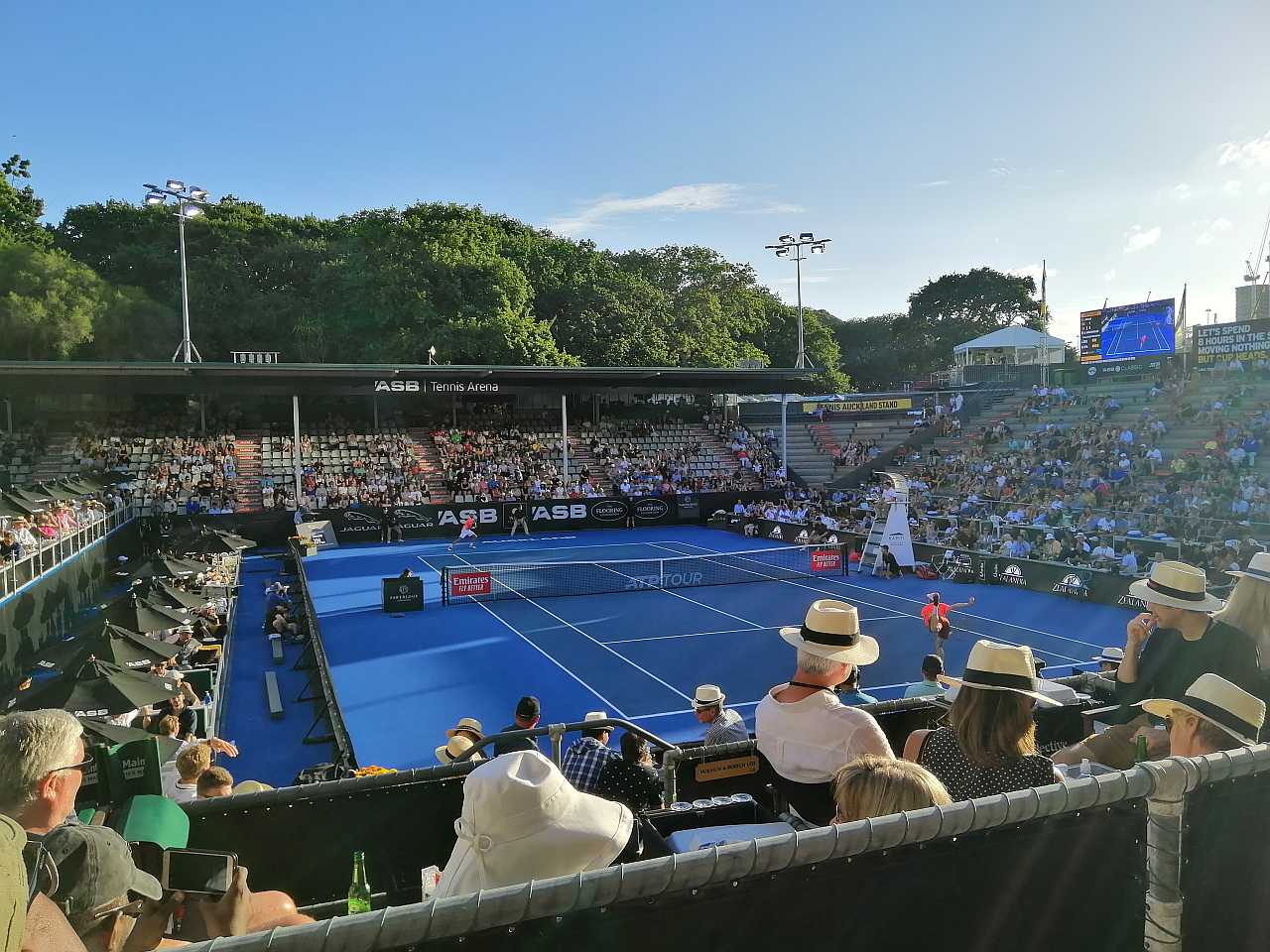 Manuka Doctor Arena Tennis Lane Parnell Auckland ASB Classic tennis