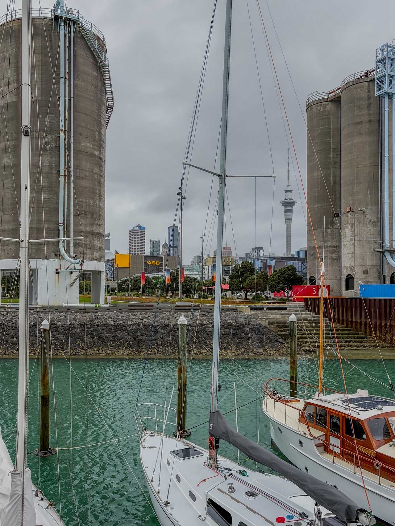 Silo Park Wynyard Quarter Auckland playground skatepark events