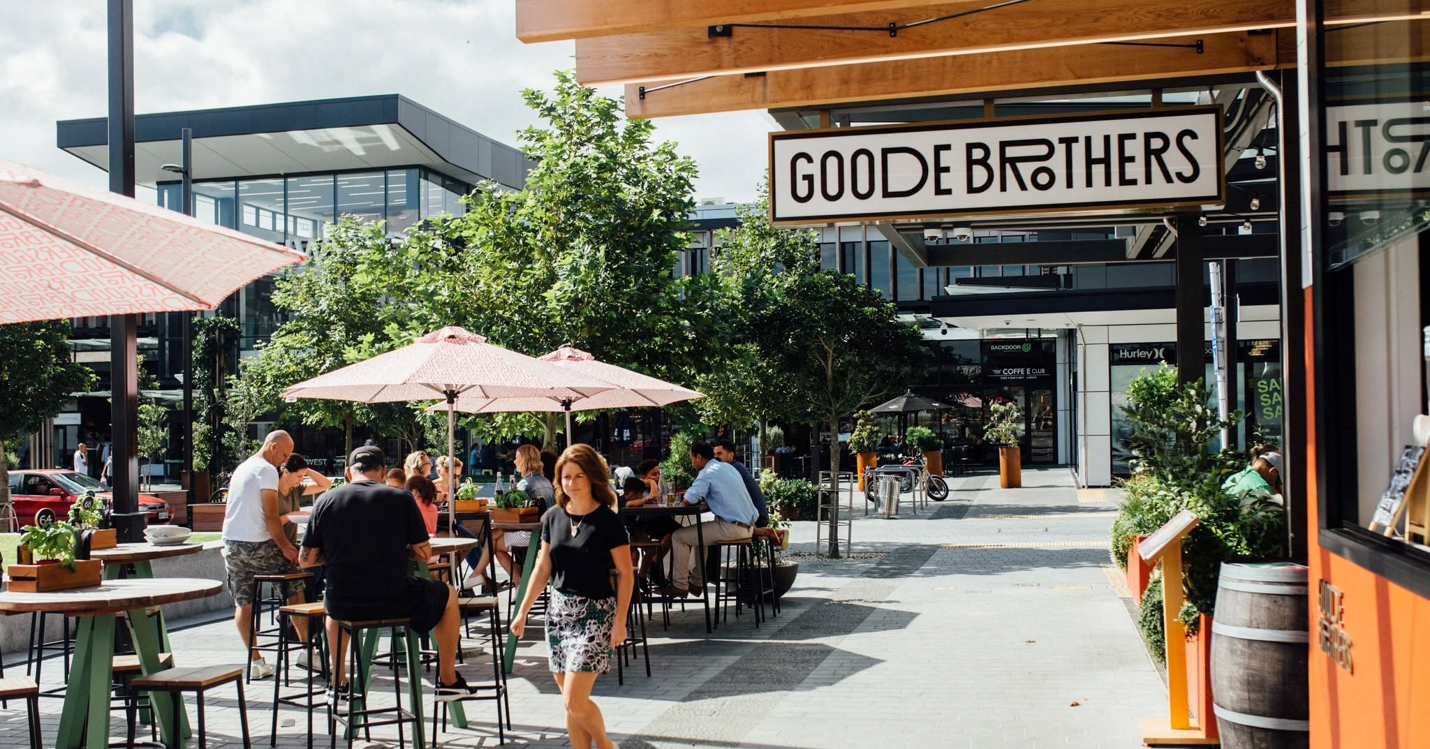 Goode Brothers NorthWest Shopping Mall Westgate Auckland Italian pasta gastropub brunch